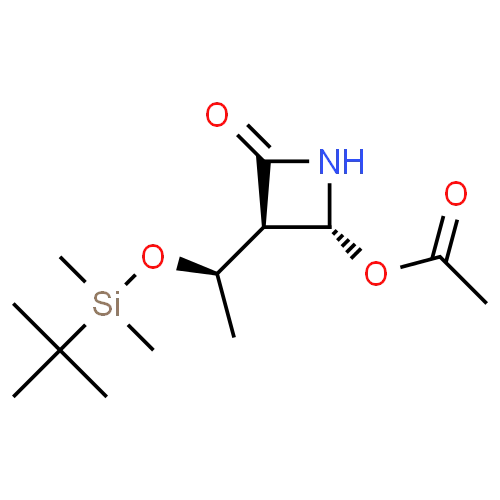 CAS 76855-69-1|(3S,4R)-4-Asetoksi-3-[(R)-1-(tert-butyldimethylsilyloxy)ethyl]azetidin-2-satu