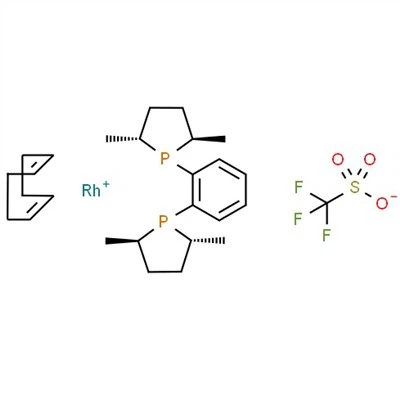 CAS:136705-75-4|(-)-1,2(2R,5R)-2,5-(DIMETHYLPHOSPHOLANO)BENZENA(CYCLOOCTADIENE)RHODIUM(I)TRIFLUOROMETHANESULFONAT
