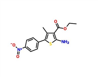 CAS 174072-89-0 Etil 2-amino-4-metil-5-(4-nitrofenil)tiofena-3-karboksilat