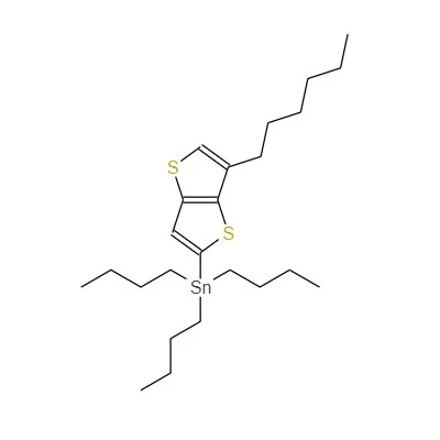 CAS:1702434-90-9|Stannane, Tributyl(6-hexylthieno[3,2-b]thien-2-yl)-