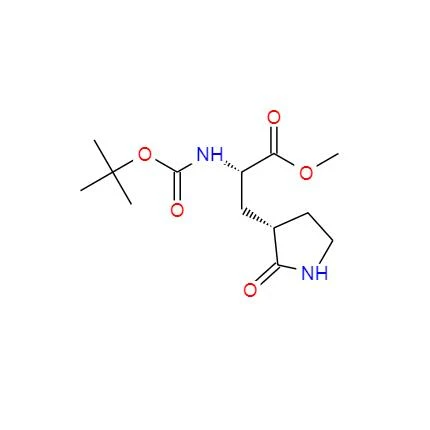 CAS:328086-60-8丨Metil (S)-2-(Boc-amino)-3-[(S)-2-okso-3-pirolidinil]propanoat