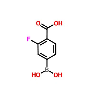 CAS:120153-08-4|4-Asam fluorobenzoat-2-Borono