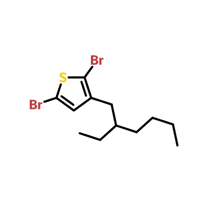 CAS:444177-63-3|2,5-Dibromo-3-(2-etilheksil)tiofena