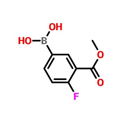 CAS:874219-35-9|4-Fluoro-3-Asam metoksikarbonilfenilboronat