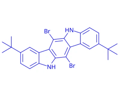 CAS:2254159-32-3|6,12-dibromo-2,8-di-tert-butil-5,11-dihydroindolo[3,2-b]-carbazole